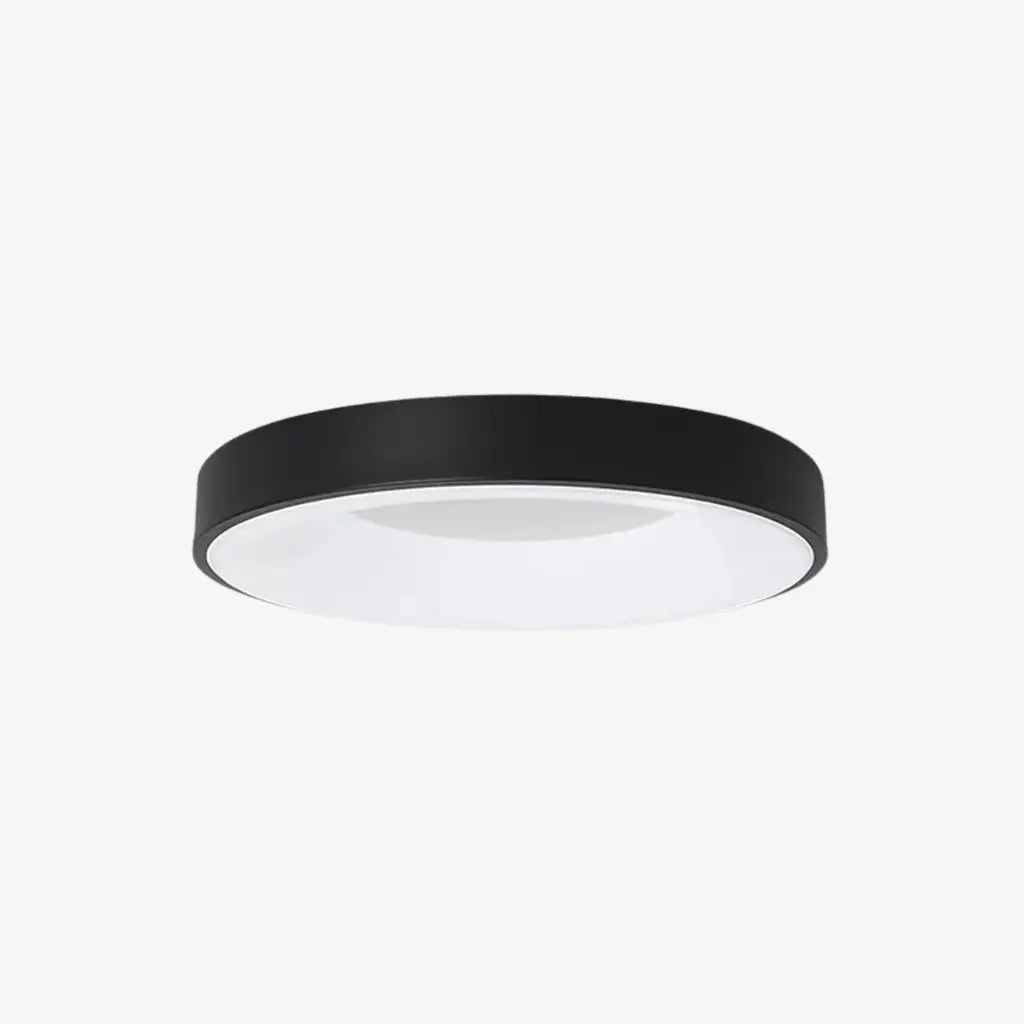 LED Oyster Light with Hollow Ring Design Flush Mount Ceiling Light for Bedroom Hallway