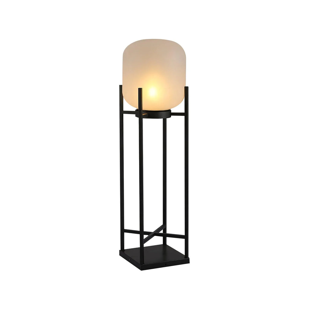 Solar-Stehlampe mit LED und wetterfestem IP65-Design zur Beleuchtung von Garten, Terrasse und Wegen