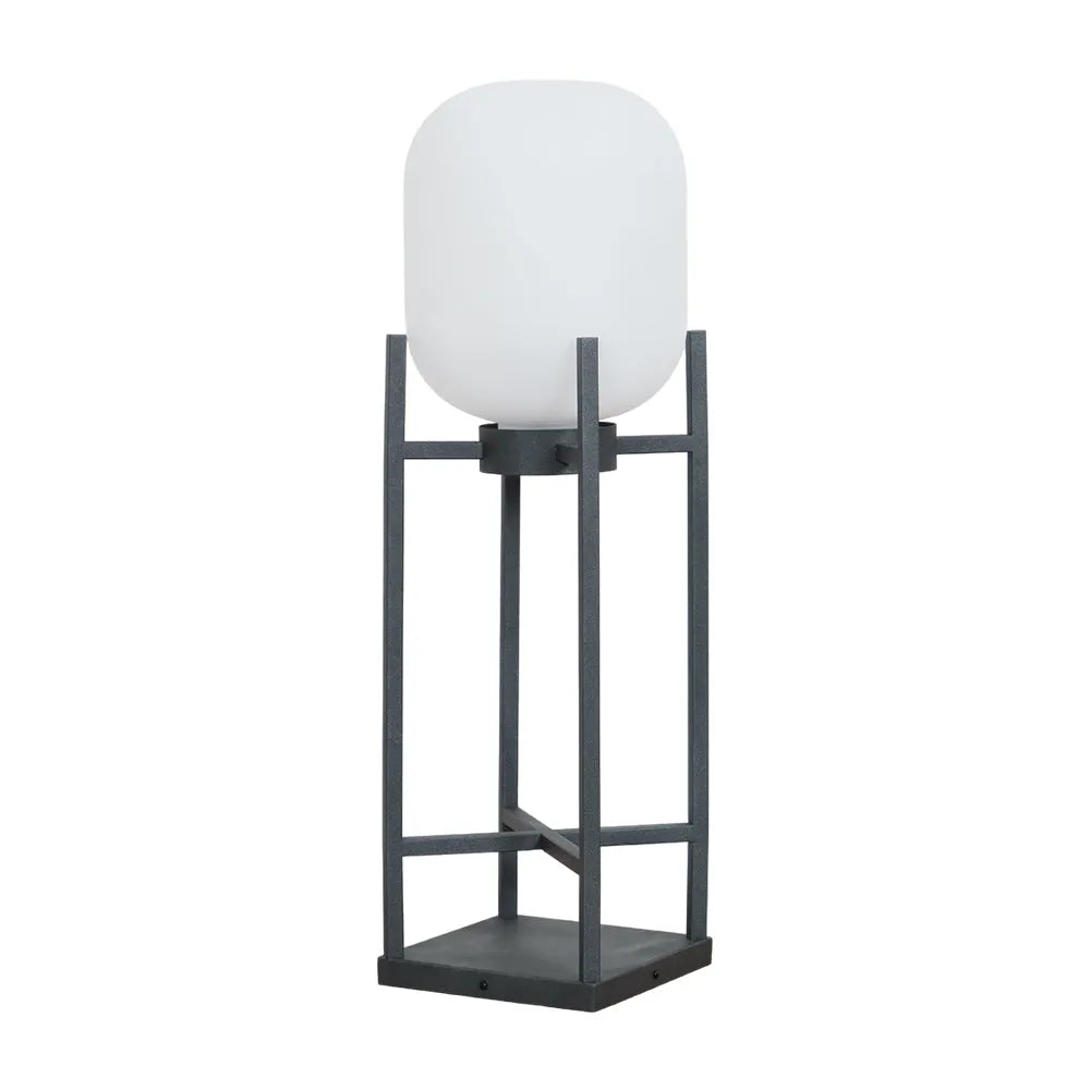 Solar-Stehlampe mit LED und wetterfestem IP65-Design zur Beleuchtung von Garten, Terrasse und Wegen
