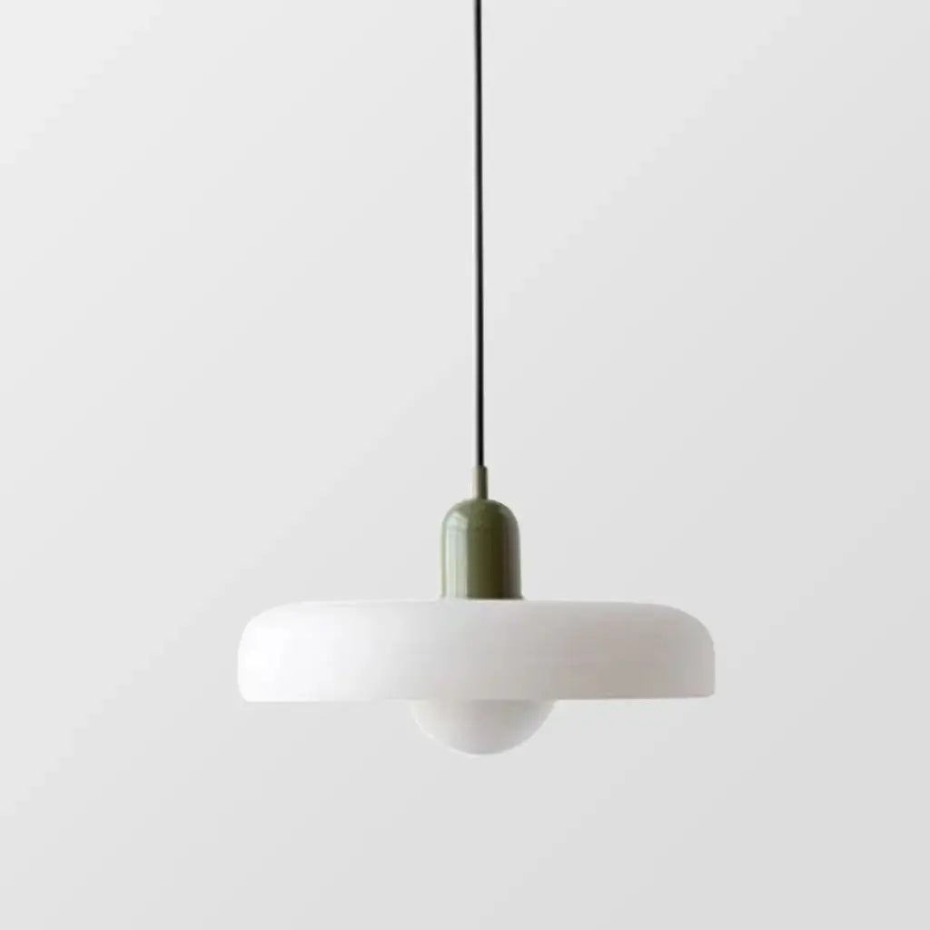 Sonnet Bauhaus-Pendelleuchte aus farbigem Glas