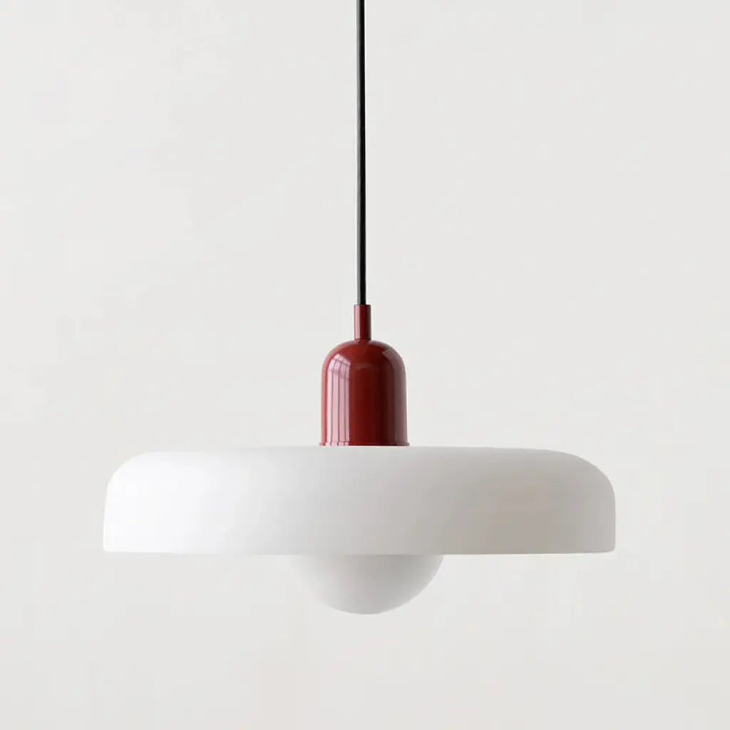 Sonnet Bauhaus-Pendelleuchte aus farbigem Glas