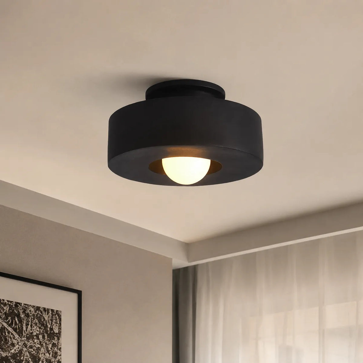Halbflächenbündige Deckenleuchten für Küche, Lounge und Schlafzimmer