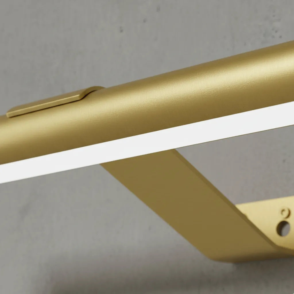 Battery LED Picture Light with Adjustable Rotating Head and Rechargeable Wireless Design