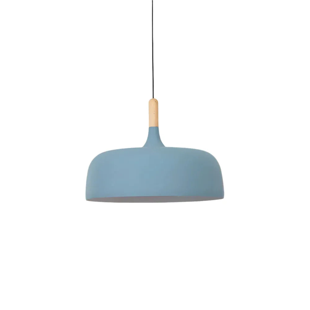 Pendelleuchte mit Holzakzent und minimalistischem Metalldesign für Wohnzimmer, Esszimmer und Küche