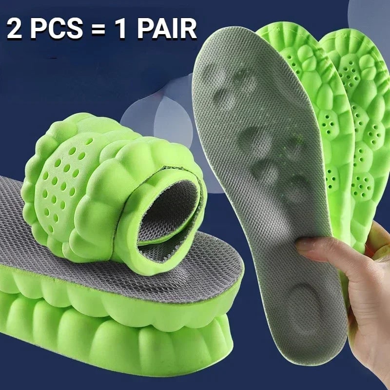 Arch Support Shoe Insoles with Cushioning and Breathable Mesh for Flat Feet - Image 10