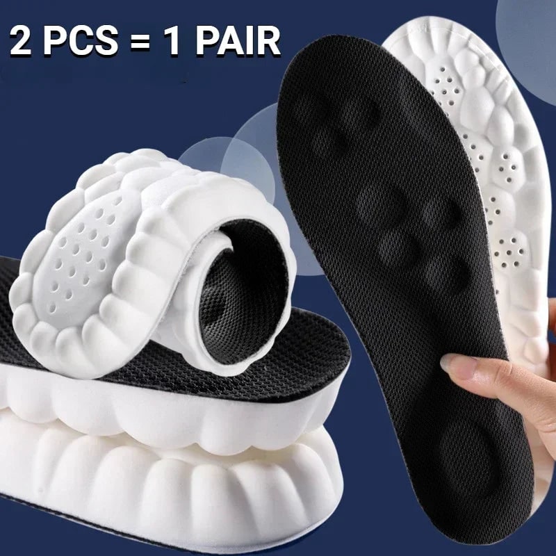 Arch Support Shoe Insoles with Cushioning and Breathable Mesh for Flat Feet - Image 12