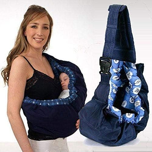 Baby Carrier Sling with Padded Shoulder Strap and Adjustable Wrap - Image 2