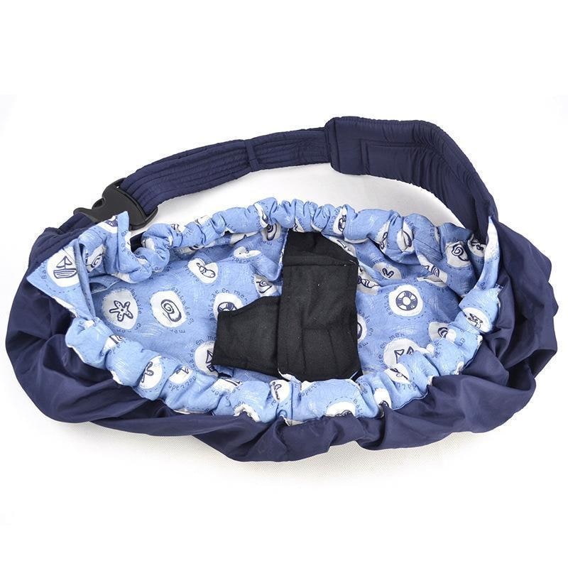 Baby Carrier Sling with Padded Shoulder Strap and Adjustable Wrap - Image 3