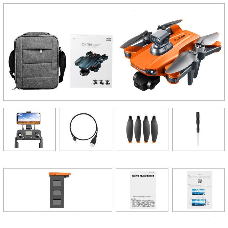 Camera Drone Quadcopter with 3-Axis Gimbal Foldable Portable Design and Remote Controller - Image 10