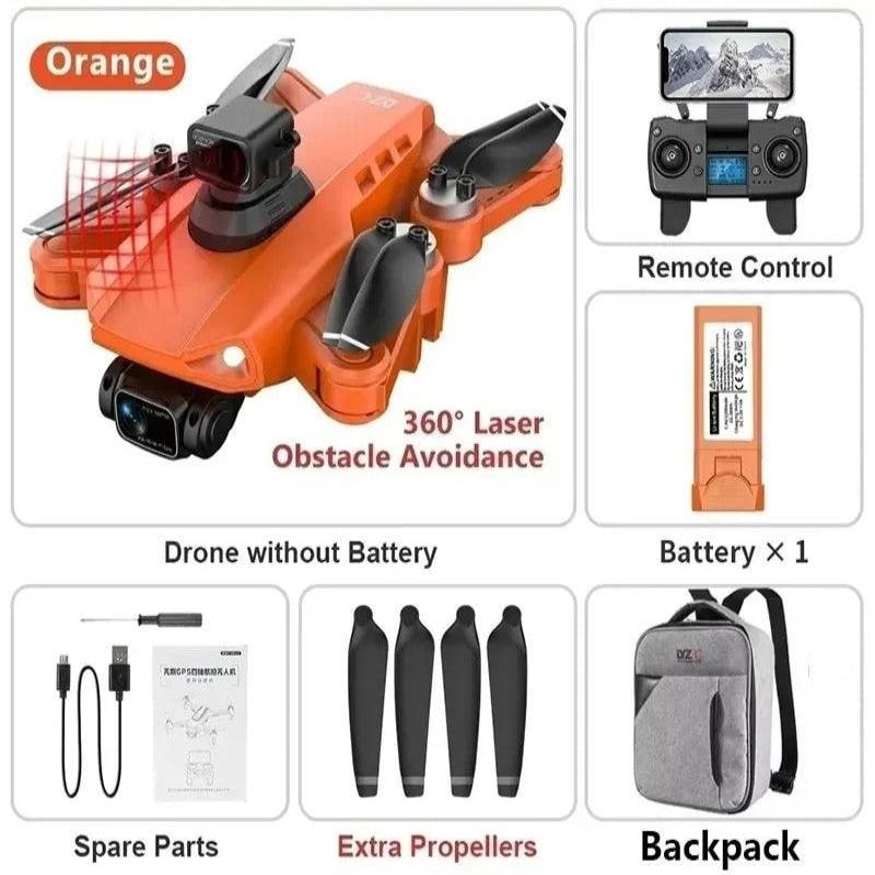 Camera Drone with 3-Axis Gimbal GPS Brushless Motor and Obstacle Avoidance - Image 13