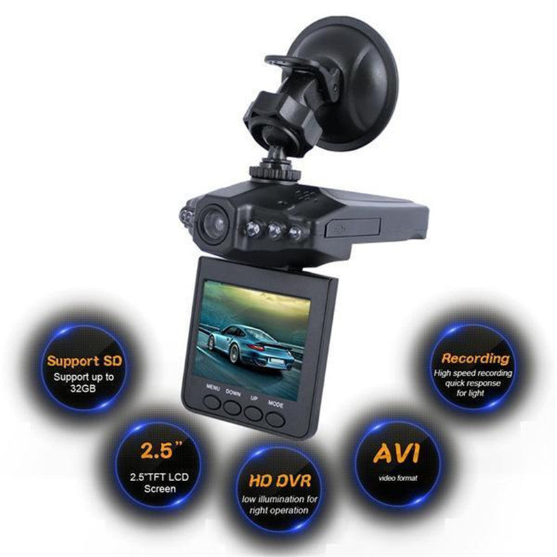 Car Camera Dash Cam with 1080p Night Vision and Flip-Down Lcd Screen - Image 12