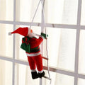 Christmas Decoration Climbing Santa with Rope Ladder Hanging Holiday Ornament - Image 2
