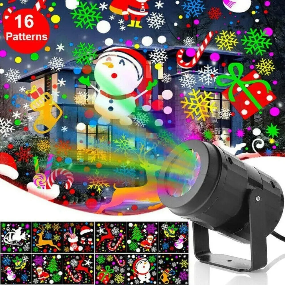 Christmas Light Projector Outdoor with Rotating Holiday Patterns and Adjustable Stand - Image 5