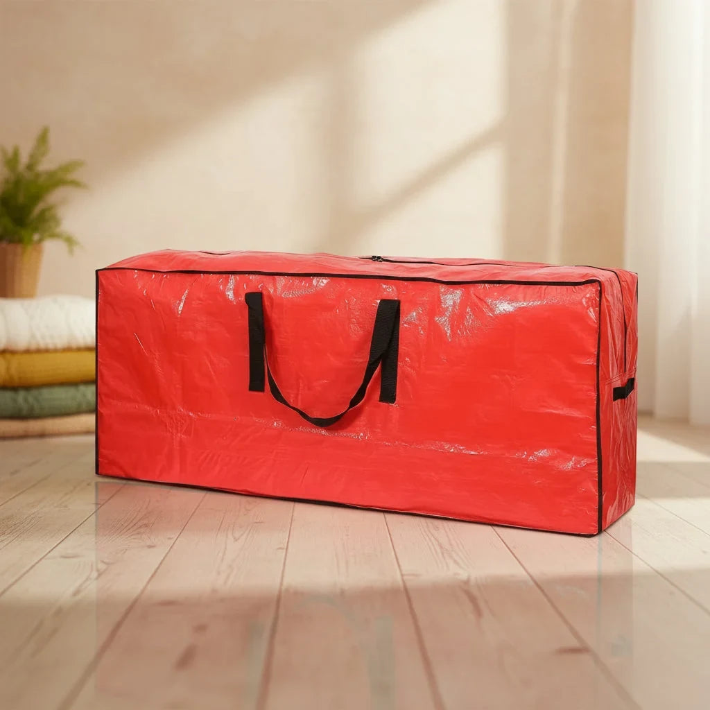 Christmas Tree Storage Bag with Waterproof Zipper and Dual Carry Handles - Image 5
