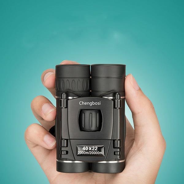 Compact Folding Binoculars 40x22 with Bak4 Prism and Water-Resistant Design - Image 7