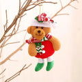 Custom Christmas Tree Ornaments with Plush Felt Figures and Dangling Legs - Image 4