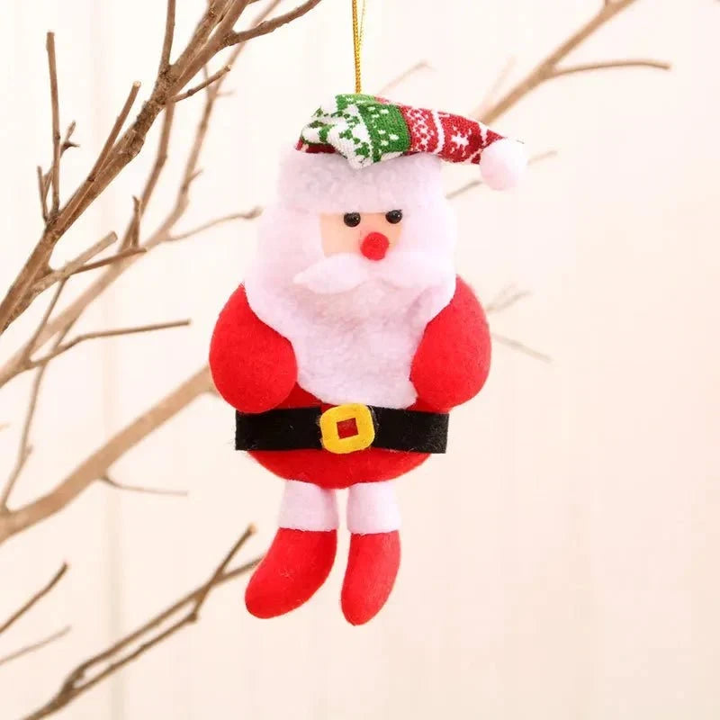 Custom Christmas Tree Ornaments with Plush Felt Figures and Dangling Legs - Image 7