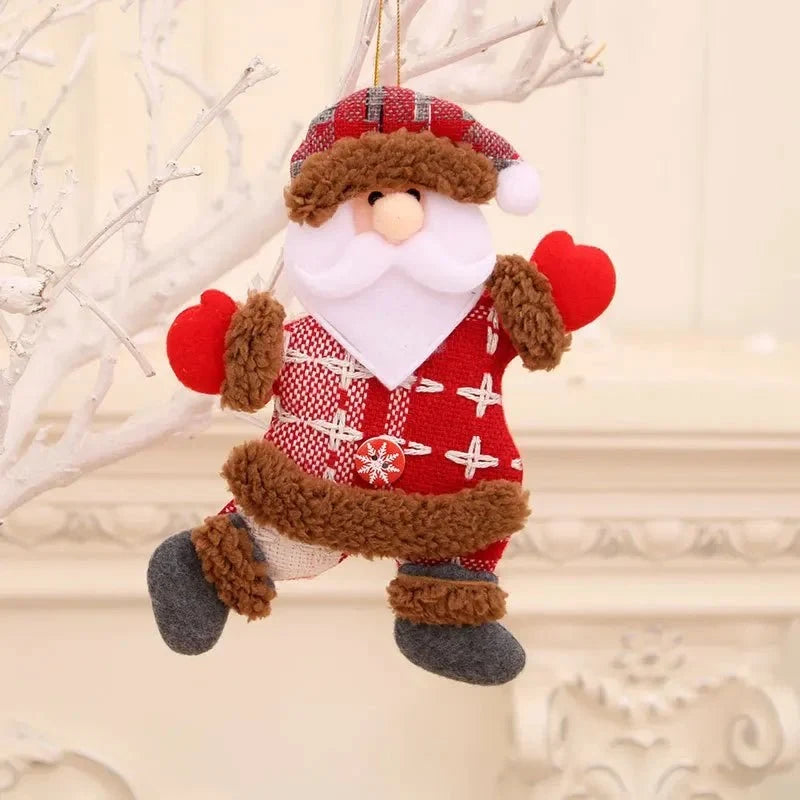 Custom Christmas Tree Ornaments with Plush Felt Figures and Dangling Legs - Image 8