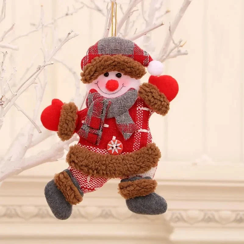 Custom Christmas Tree Ornaments with Plush Felt Figures and Dangling Legs - Image 9
