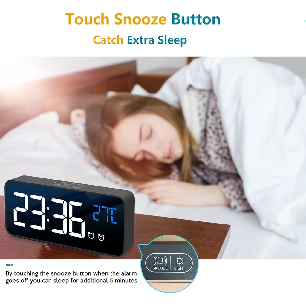 Digital Calendar Clock with Large Display Wireless Remote Control and Alarm Reminders - Image 15