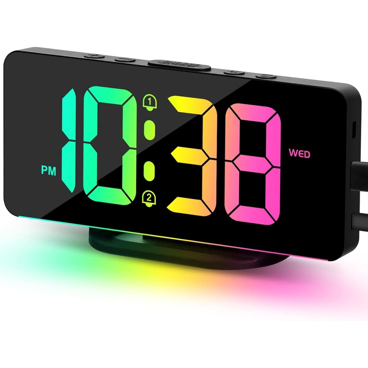 Digital Calendar Clock with Large Display Wireless Remote Control and Alarm Reminders - Image 18