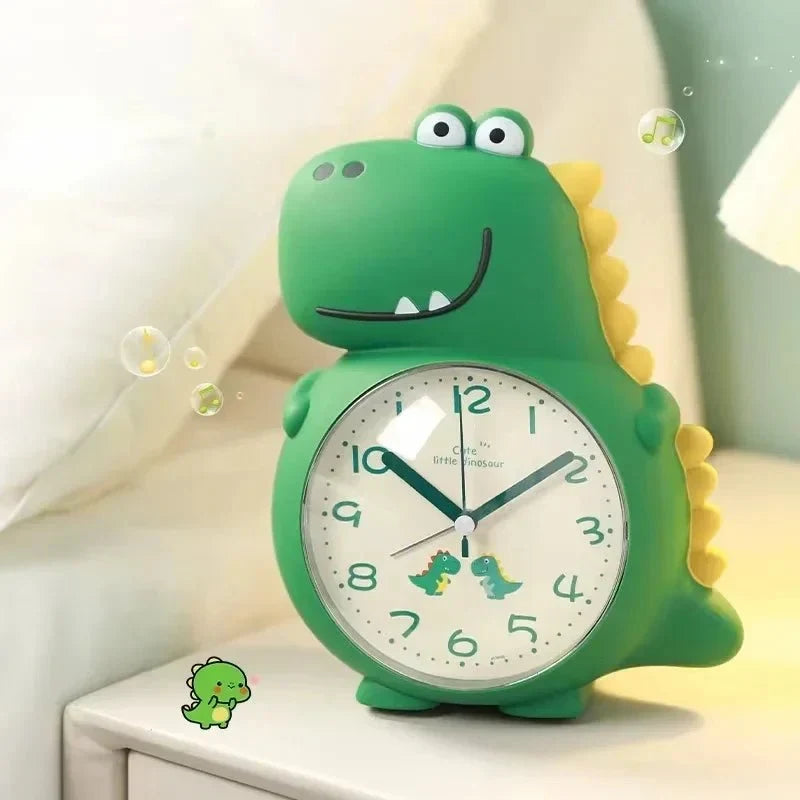 Dinosaur Analog Alarm Clock with Gentle Wake-Up Light and Quiet Operation - Image 7