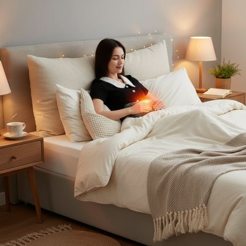 Electric Heating Pad with USB Power Plush Fabric and Adjustable Heat Settings - Image 2