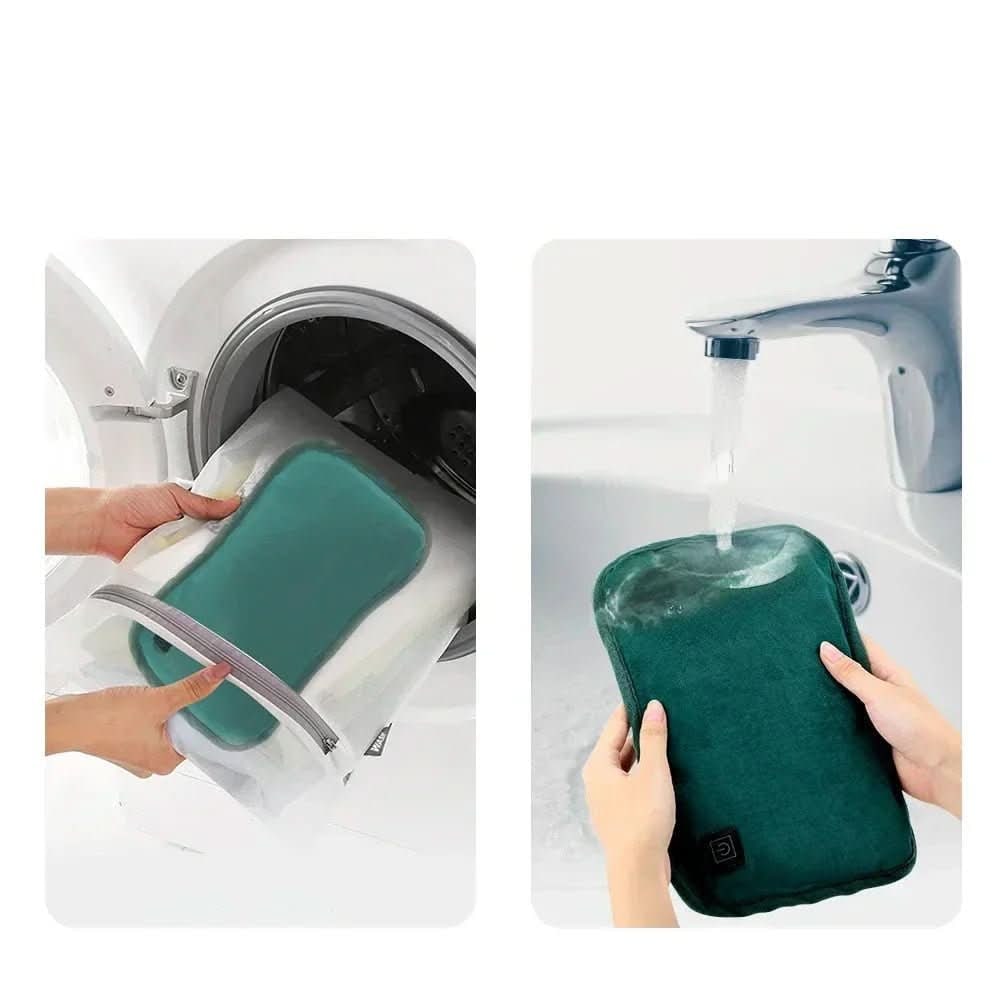 Electric Heating Pad with USB Power Plush Fabric and Adjustable Heat Settings - Image 5