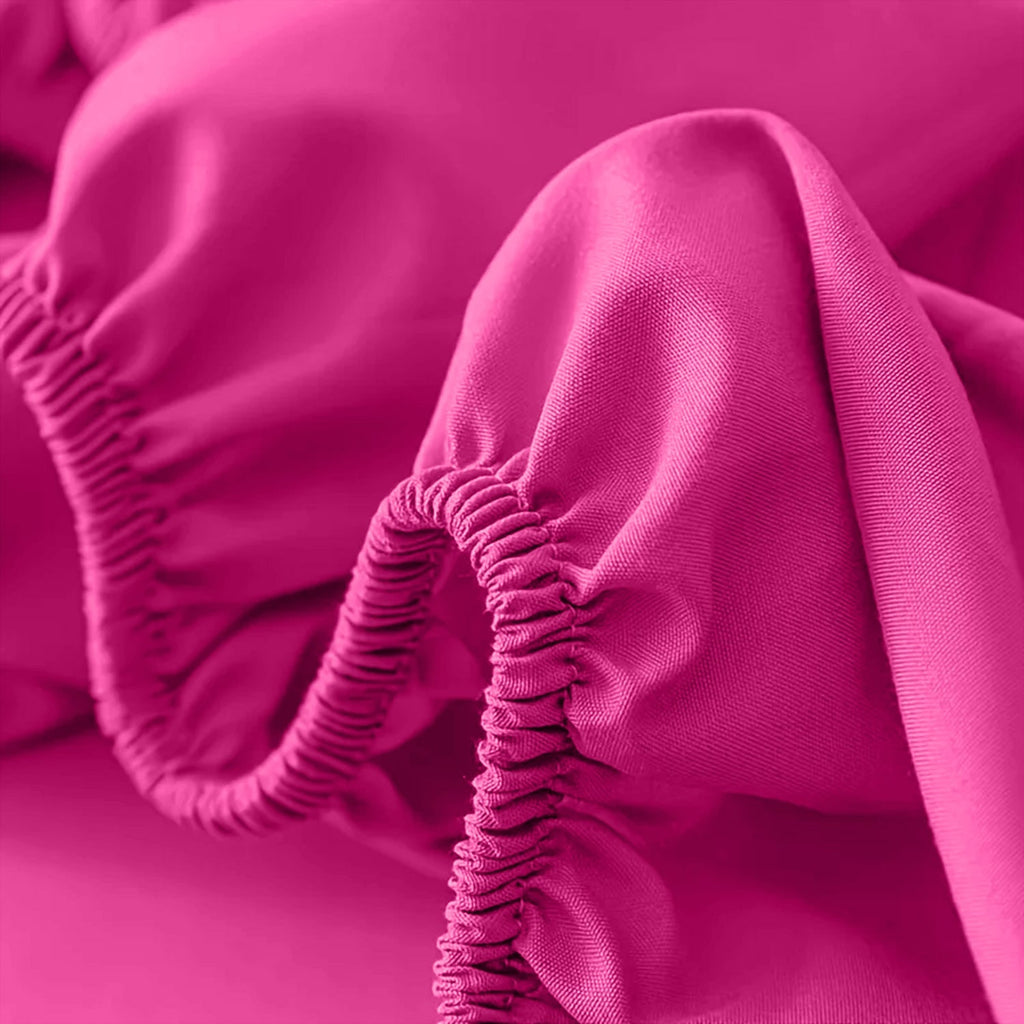 Extra Deep Fitted Bed Sheet with Wrinkle-Resistant Smooth Finish and Pocket Design - Image 22