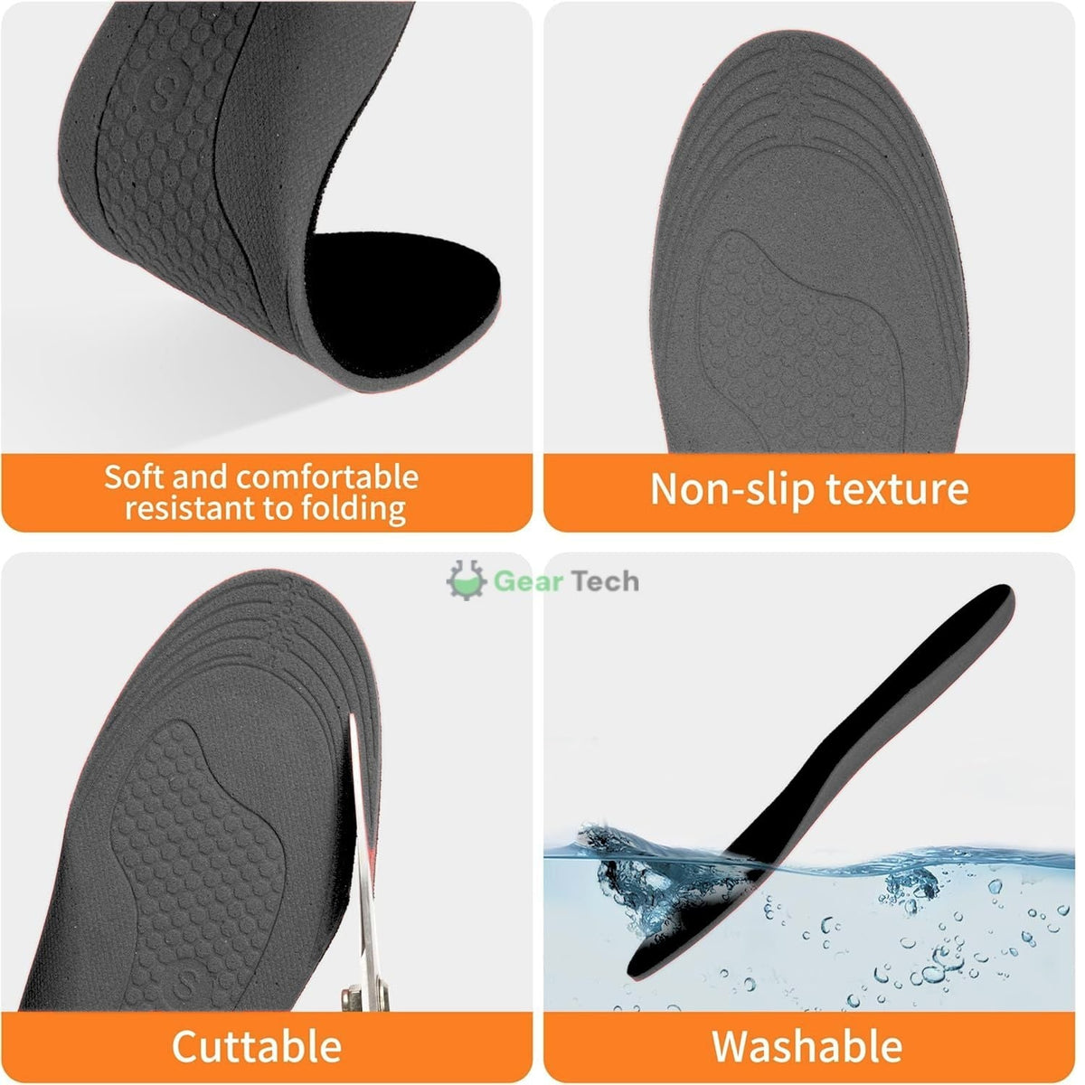 Heated Insoles with USB Charging Trim to Fit Shoe Inserts for Winter Warmth - Image 6