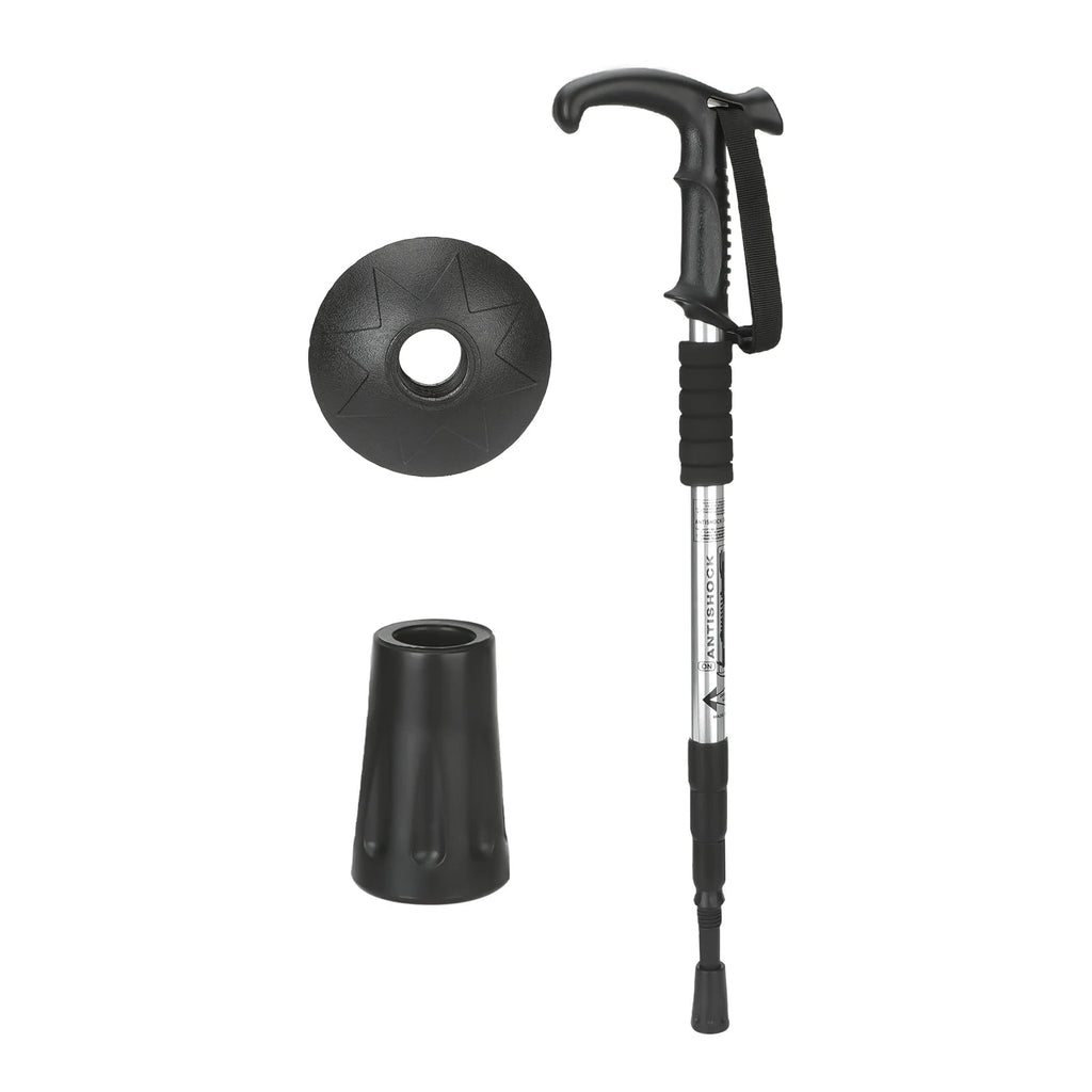 Hiking Trekking Pole Collapsible Telescopic with Adjustable Length and Ergonomic T-Handle - Image 8