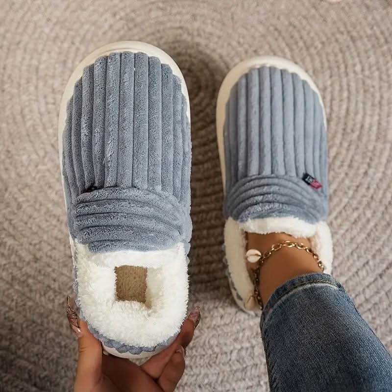 House Slipper Boots with Sherpa Fleece Lining and Rubber Sole - Image 13