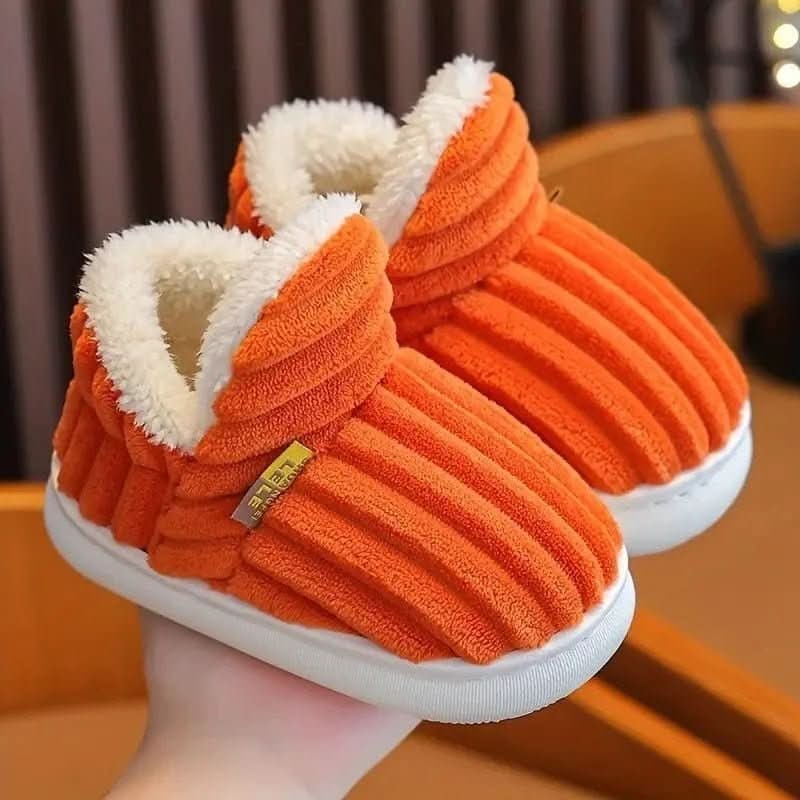 House Slipper Boots with Sherpa Fleece Lining and Rubber Sole - Image 15