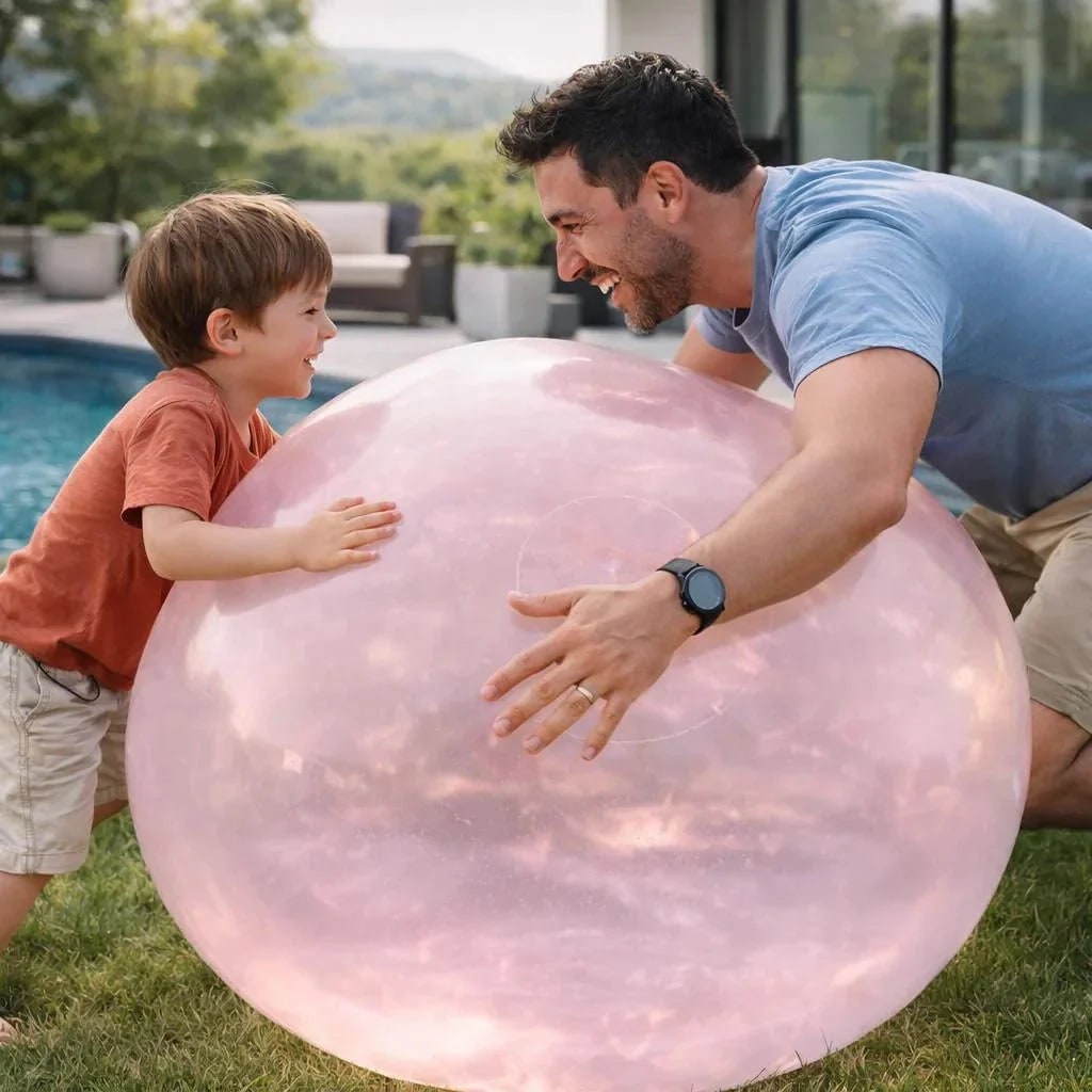 Human Bubble Balloon Ball Inflatable Toy with Self-Sealing Valve for Outdoor Play - Image 5