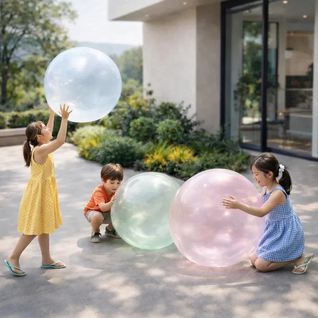 Human Bubble Balloon Ball Inflatable Toy with Self-Sealing Valve for Outdoor Play - Image 6