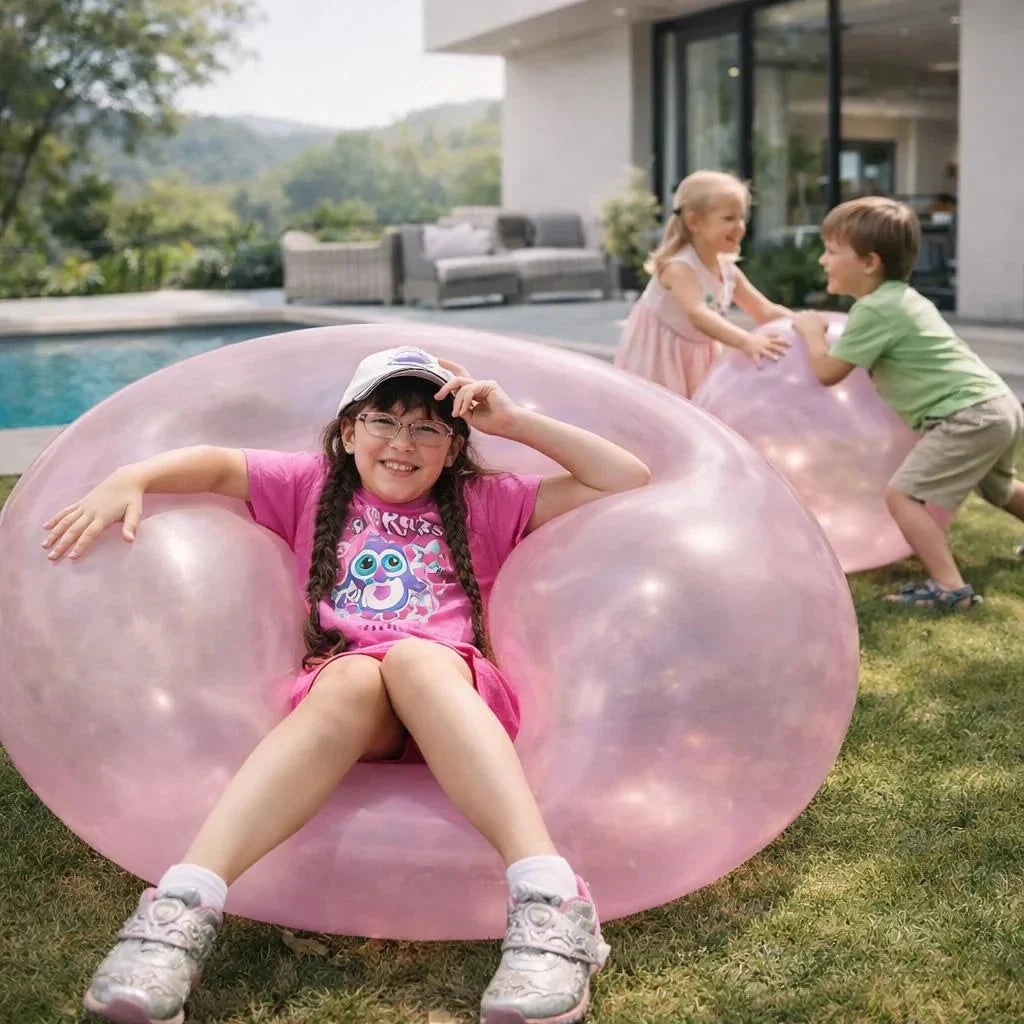 Human Bubble Balloon Ball Inflatable Toy with Self-Sealing Valve for Outdoor Play - Image 7