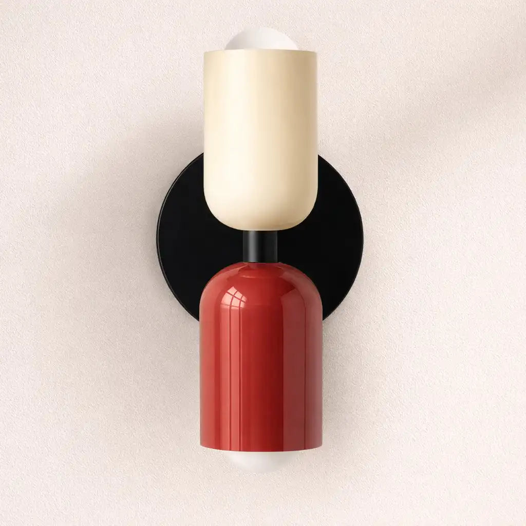 Wandbeleuchtung mit weich gestreutem Glas und minimalistischem Design