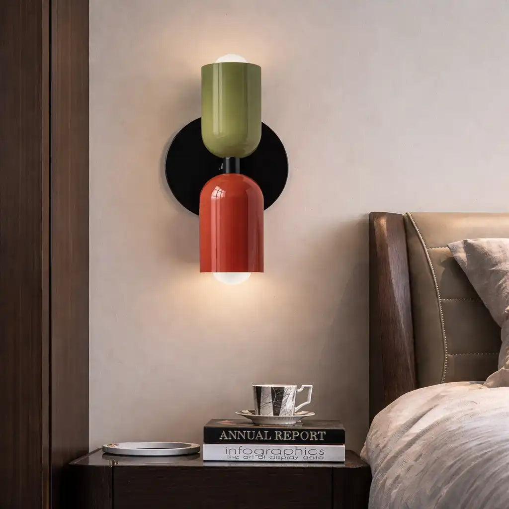 Wandbeleuchtung mit weich gestreutem Glas und minimalistischem Design