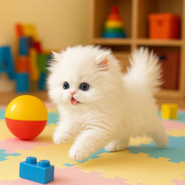 Interactive Robot Cat Toy with Walking Meowing and Tail Wagging Features - Image 3