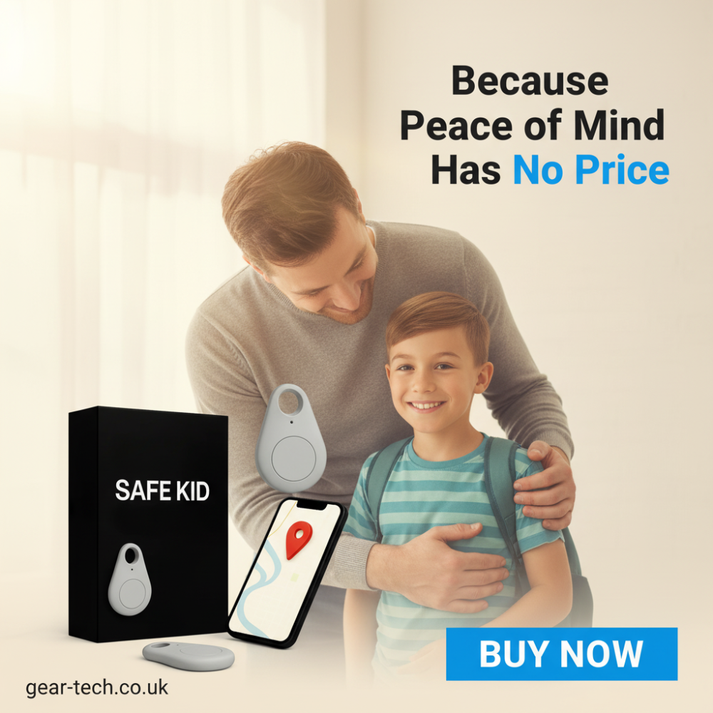 Kids' Bluetooth Tracking Device with Real-Time Location and Key Finder - Image 3