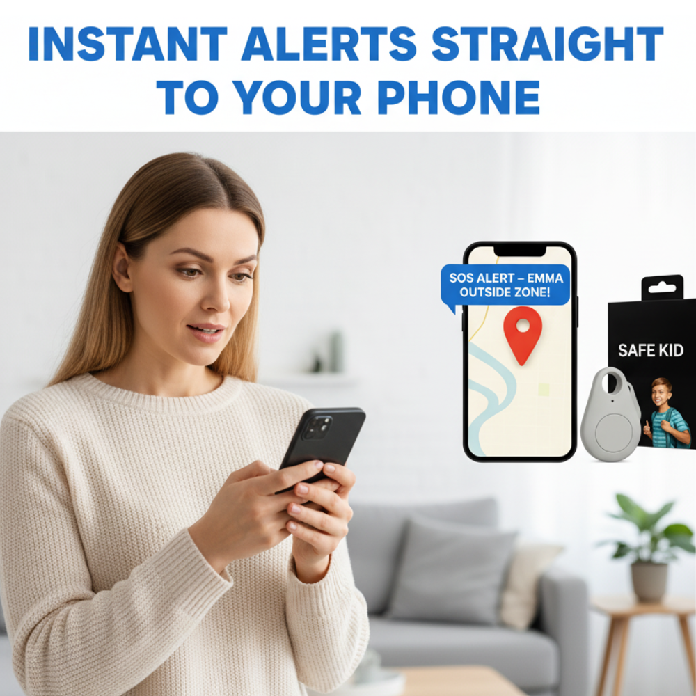 Kids' Bluetooth Tracking Device with Real-Time Location and Key Finder - Image 7