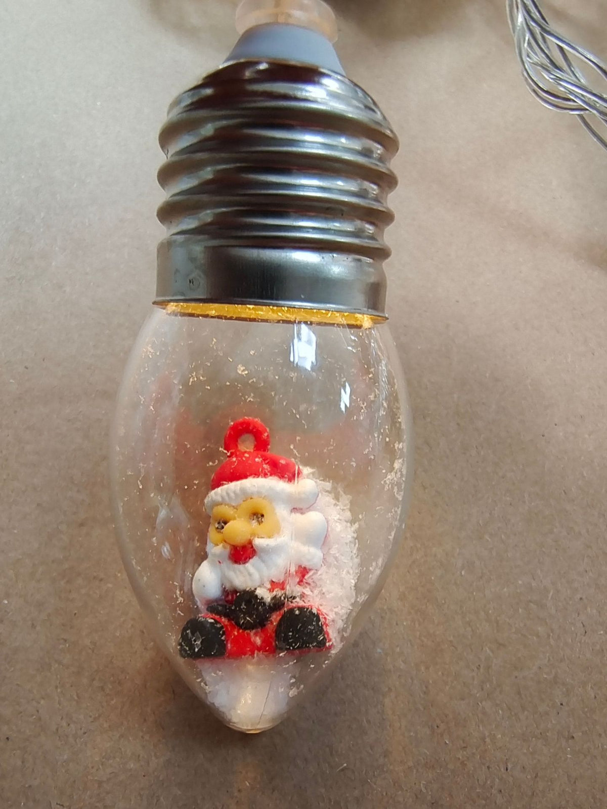 LED Christmas String Lights with Warm White Glow and Hanging Holiday Figurines - Image 16