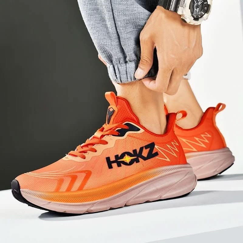 Lightweight Cushioned Running Shoes with Breathable Mesh and Thick Foam Midsole - Image 7
