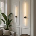 Linear Wall Light with LED Ambient Backlight and Minimalist Modern Design - Image 7