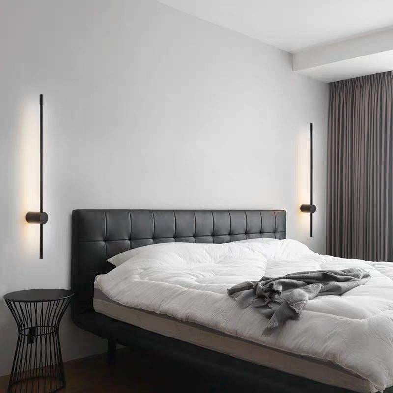 Linear Wall Light with LED Ambient Backlight and Minimalist Modern Design - Image 8