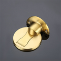 Magnetic Door Stop with Hinged Floor Plate and Stainless Steel Catch - Image 1