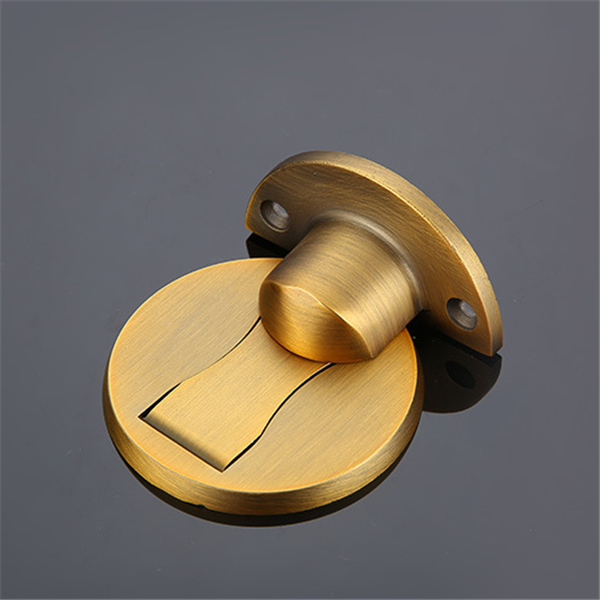Magnetic Door Stop with Hinged Floor Plate and Stainless Steel Catch - Image 6
