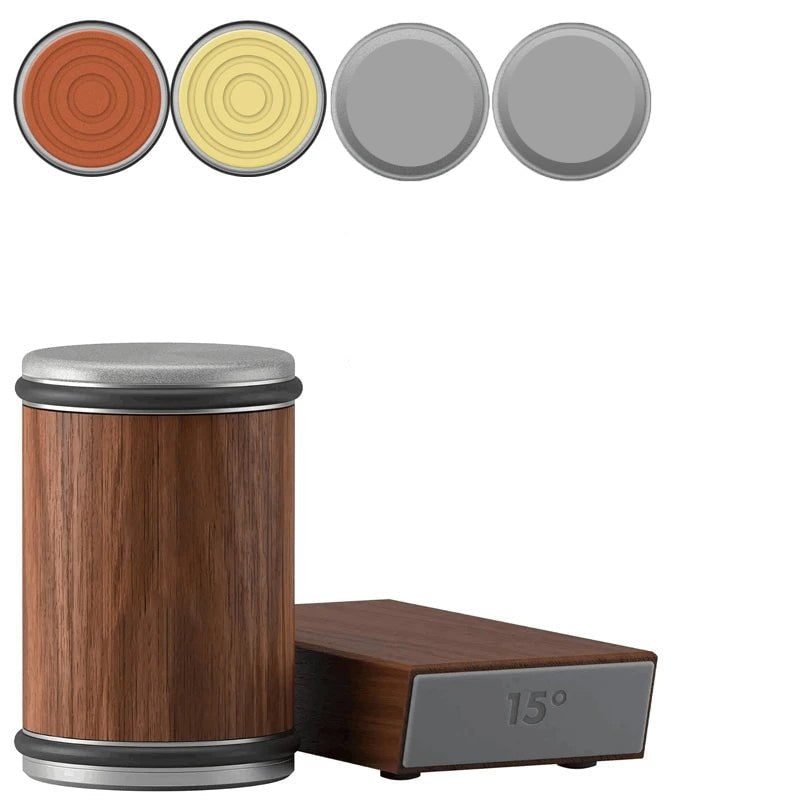 Magnetic Rolling Knife Sharpener with Wooden Base and 15 Degree Angle Guide - Image 22