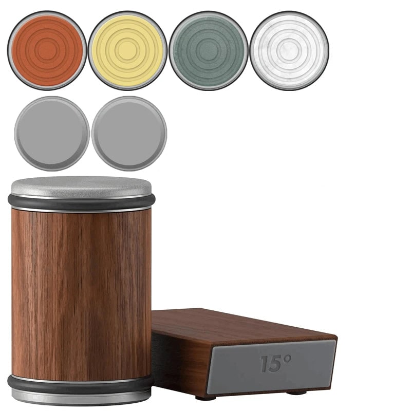 Magnetic Rolling Knife Sharpener with Wooden Base and 15 Degree Angle Guide - Image 46
