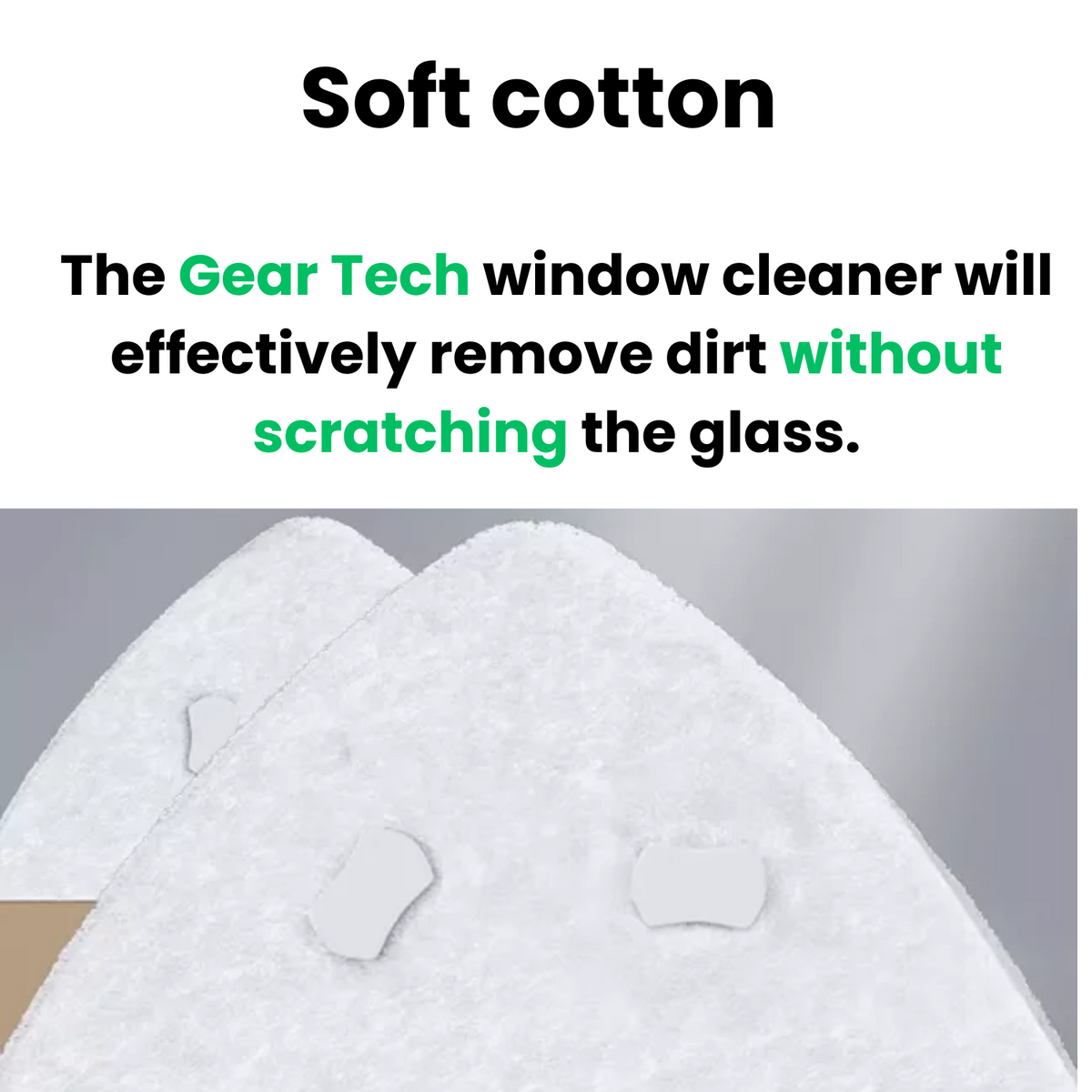 Magnetic Window Cleaner Tool with Double-Sided Squeegee and Safety Rope - Image 2